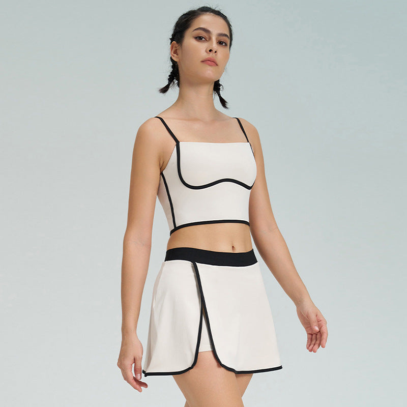 Conjunto Fitness Feminino com Regata e Short-Saia - imagem 5