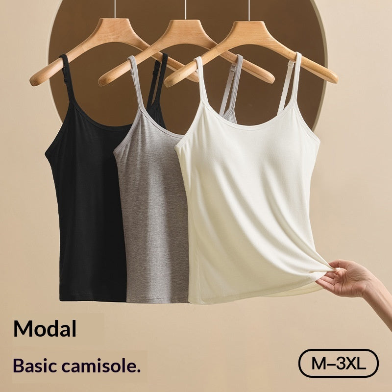 Regata Feminina de Alças Ajustáveis com Bojo - imagem 2