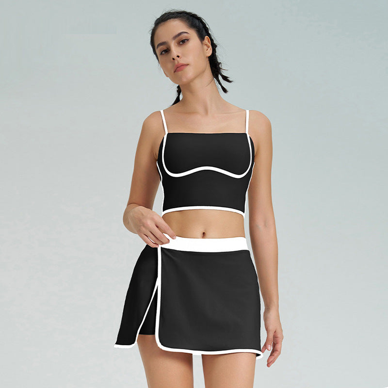 Conjunto Fitness Feminino com Regata e Short-Saia - imagem 2