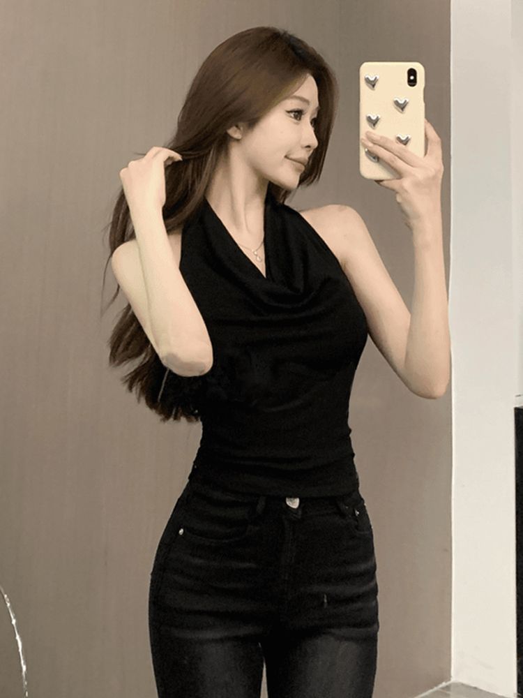 Top Feminino Halter com Costas Abertas - imagem 4