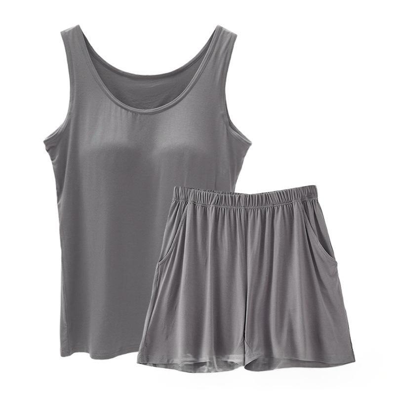 Conjunto Pijama Feminino Modal com Regata de Bojo - imagem 10