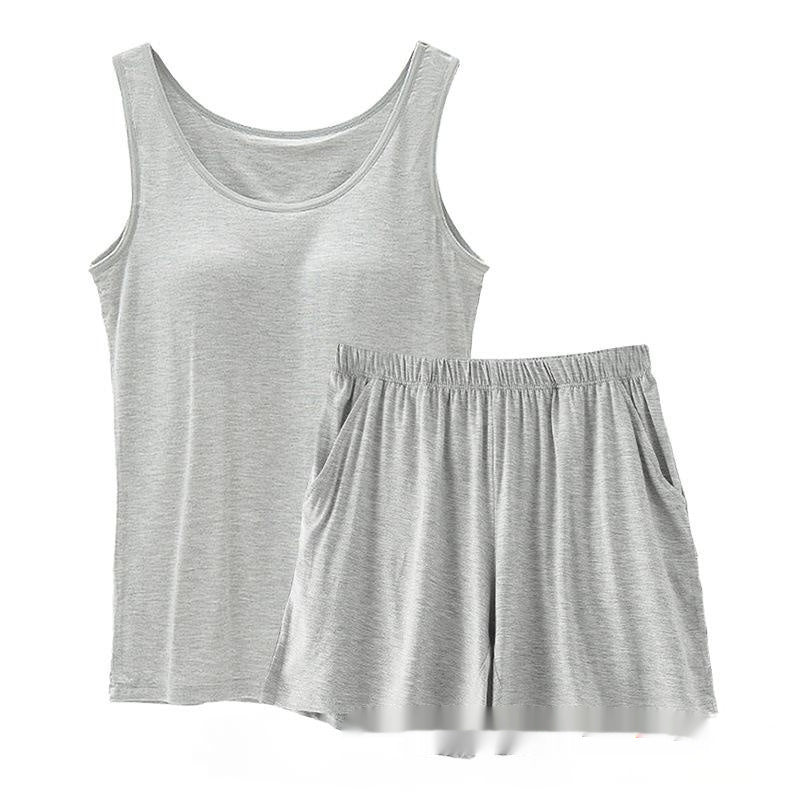 Conjunto Pijama Feminino Modal com Regata de Bojo - imagem 11