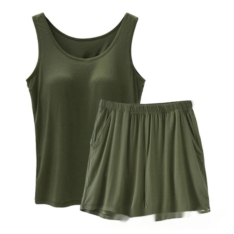 Conjunto Pijama Feminino Modal com Regata de Bojo - imagem 8
