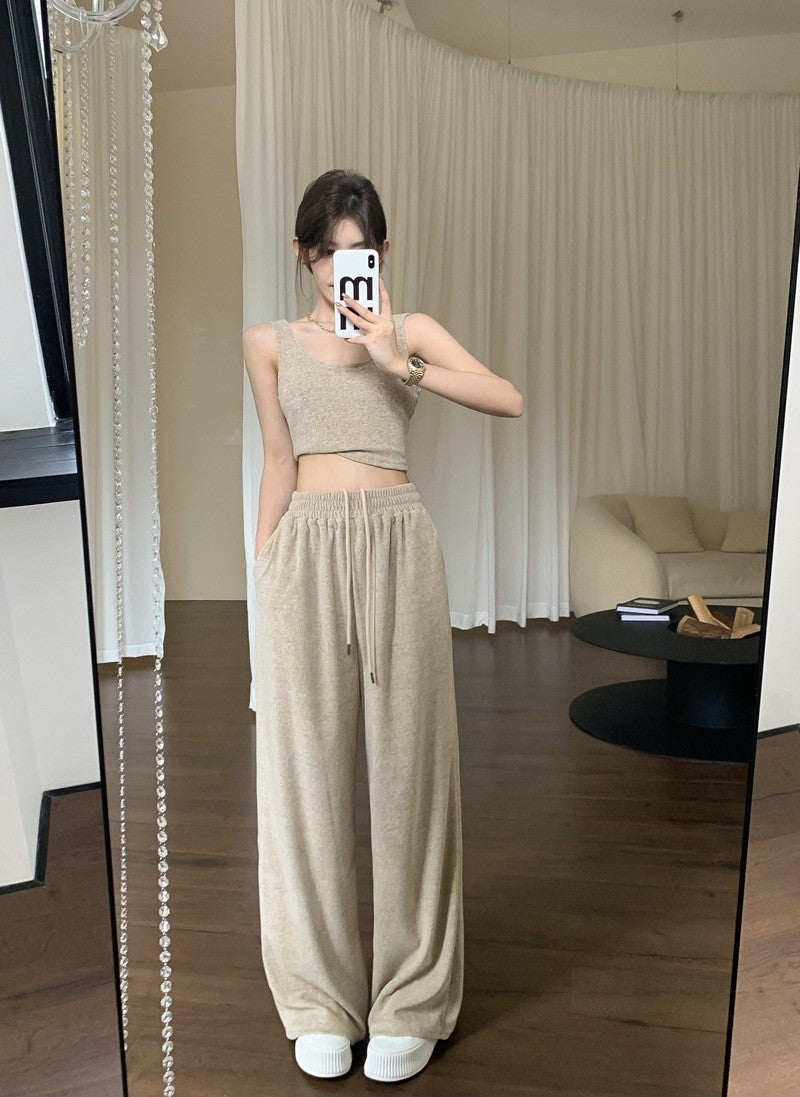 Conjunto Feminino de Tricô com Regata e Calça Pantalona - imagem 7