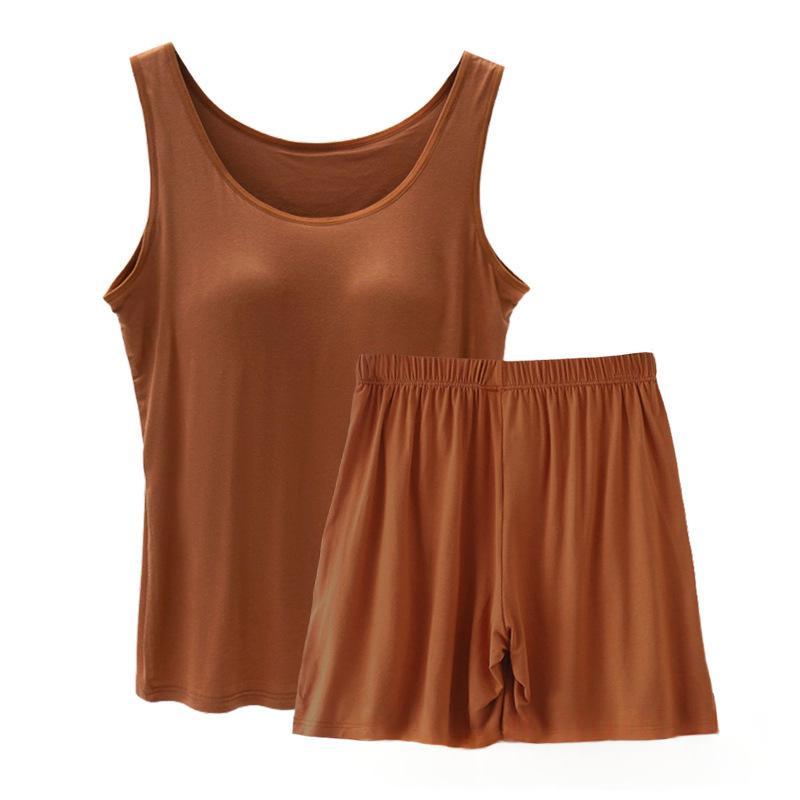 Conjunto Pijama Feminino Modal com Regata de Bojo - imagem 9